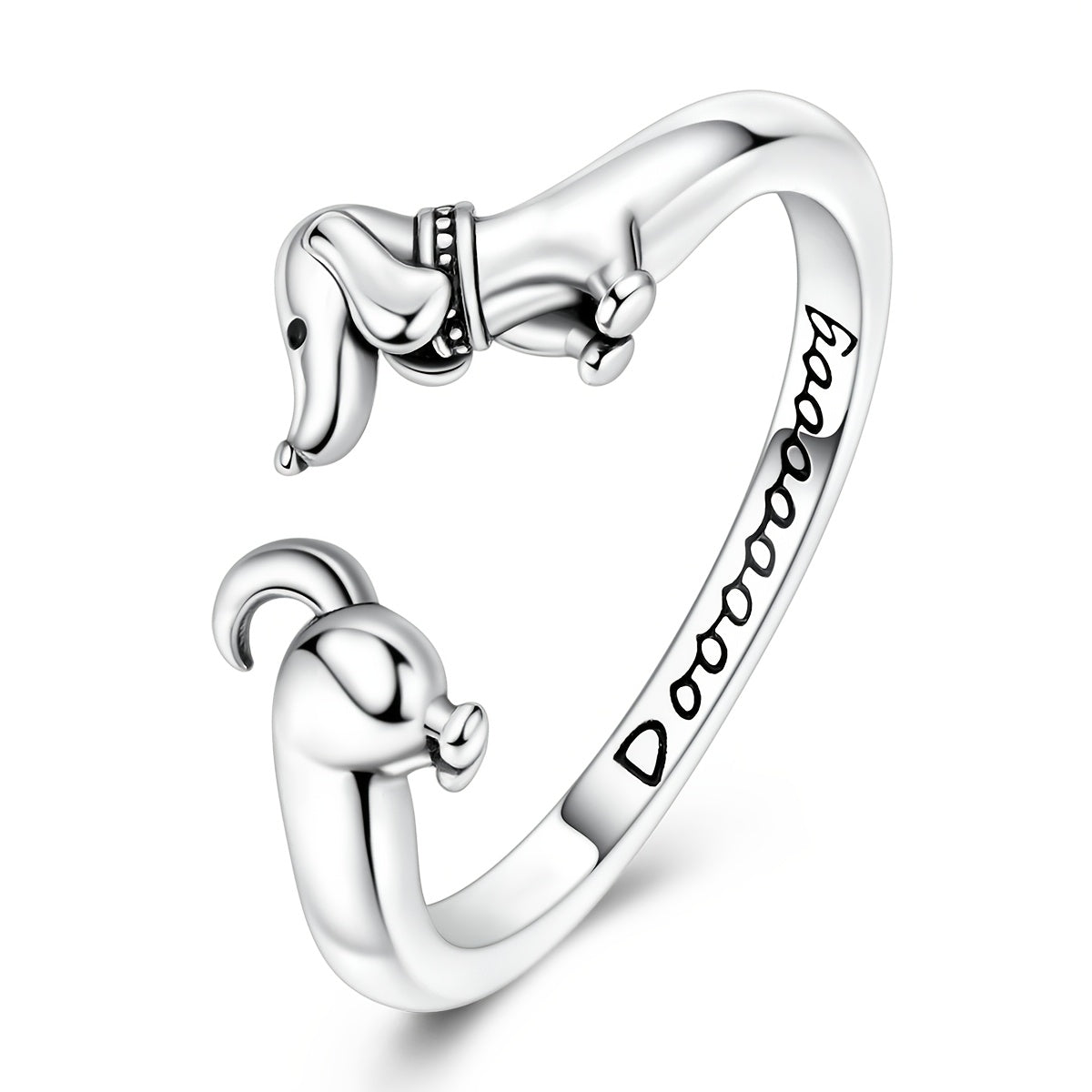 Playful Dachshund Ring