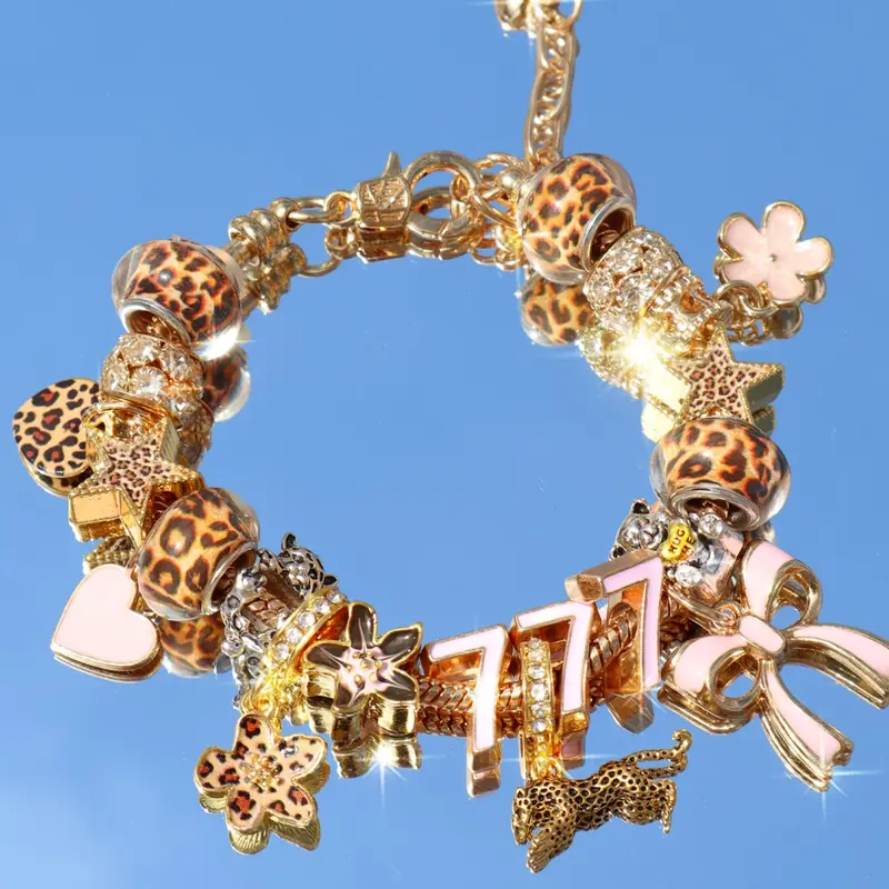Lucky Number Charm Bracelet
