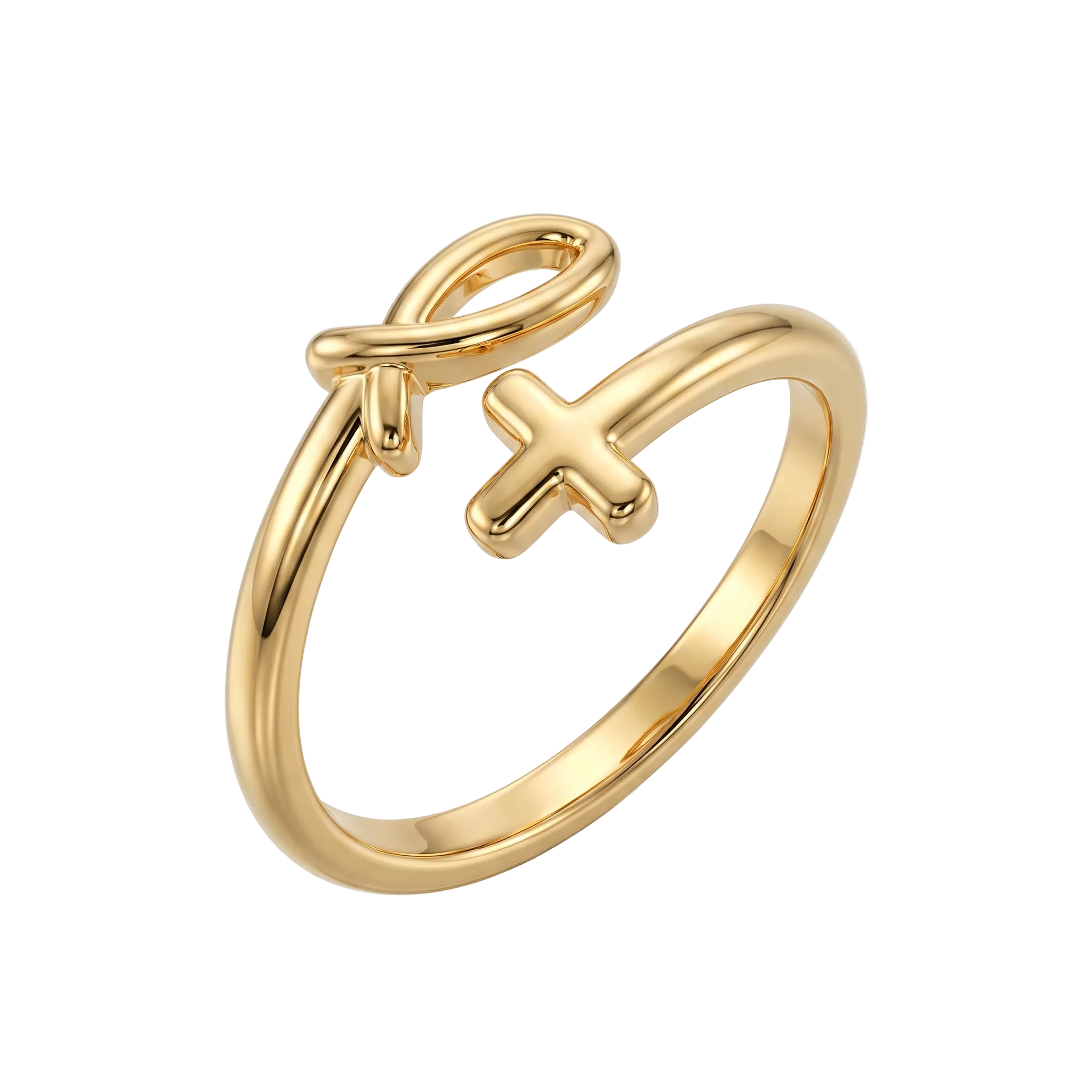 Dainty Faith Ring