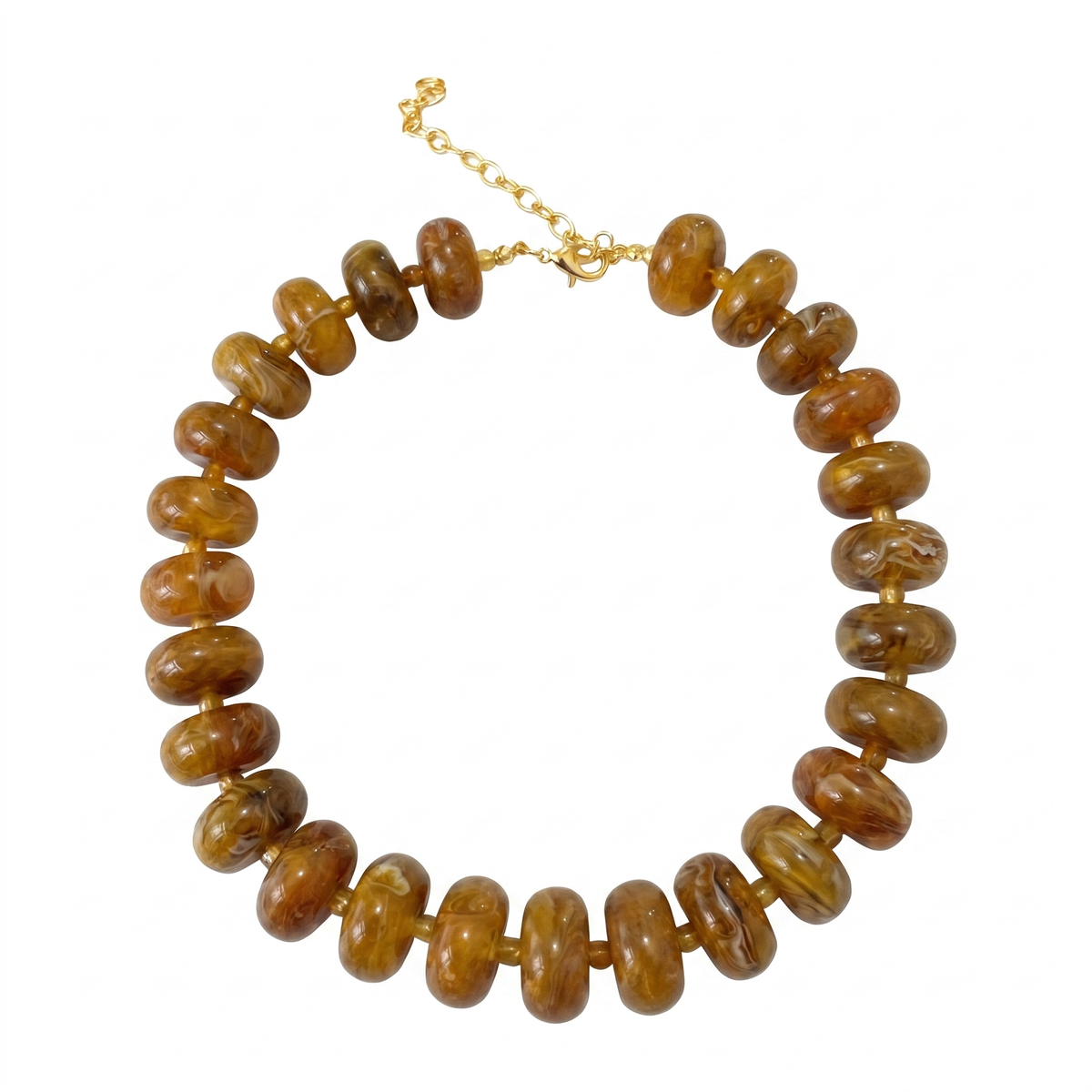 Chunky Summer Beaded Necklace