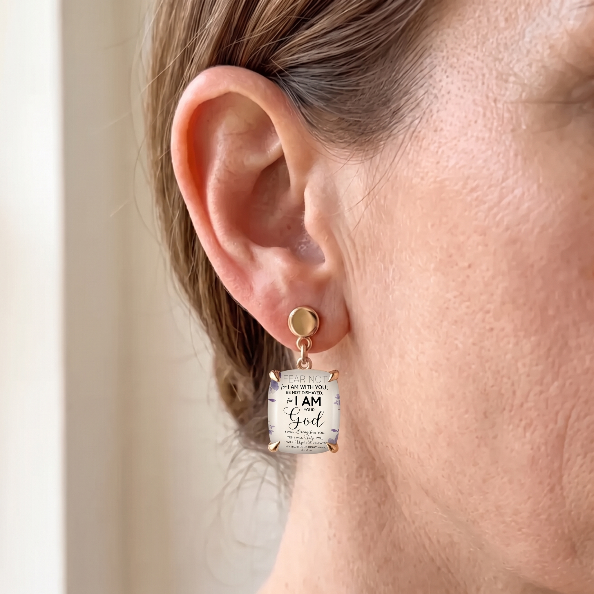 Scripture Statement Earrings
