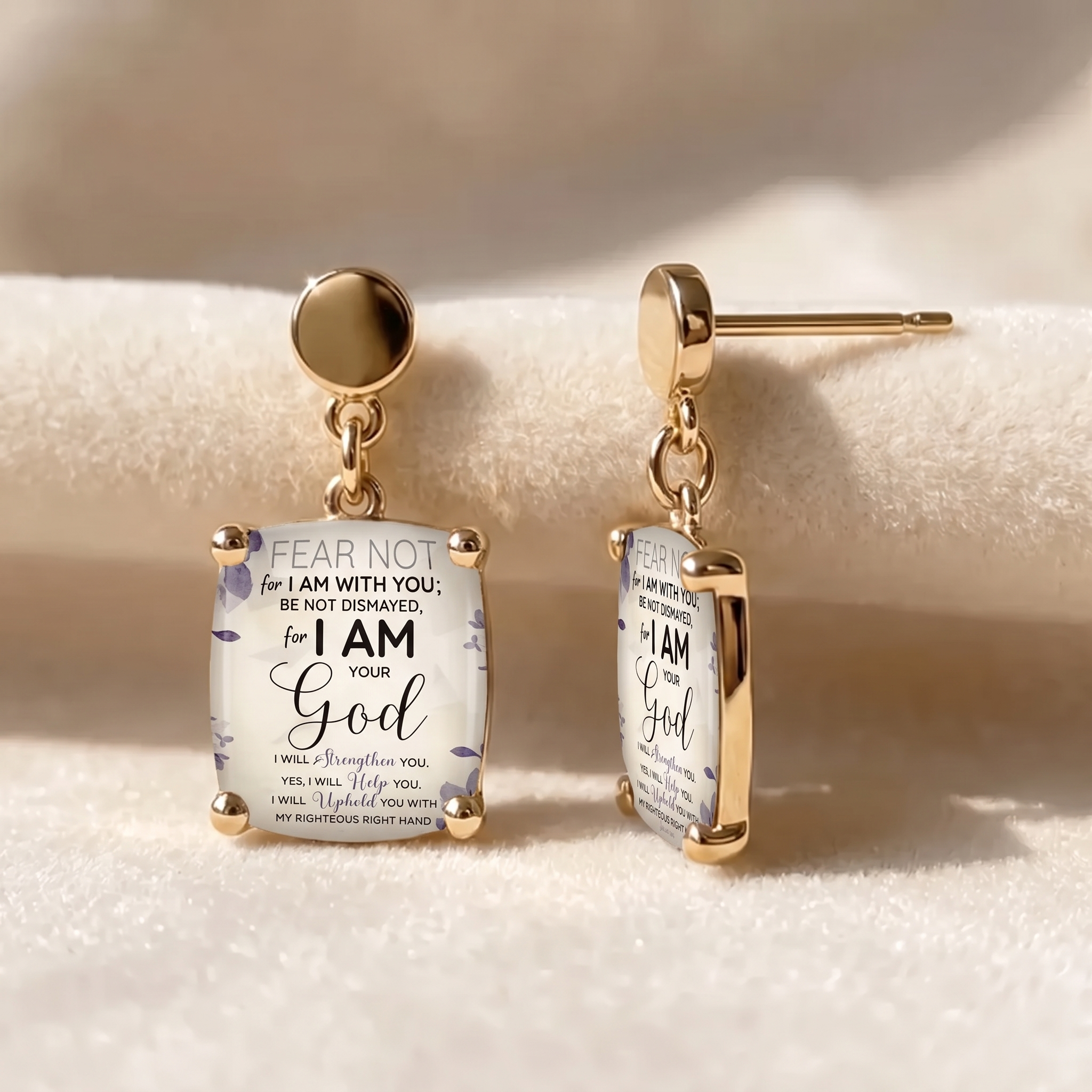 Scripture Statement Earrings