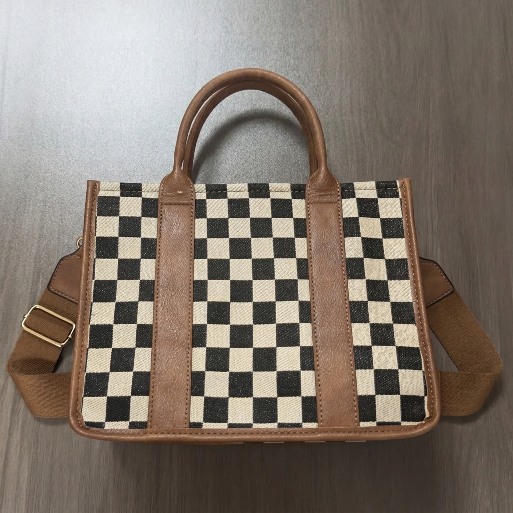 Plaid Checkerboard Bag