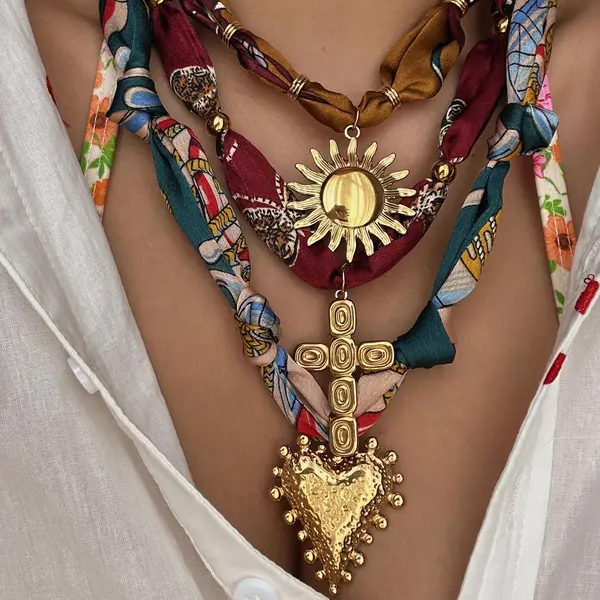 3pc Assorted Pendant Necklace