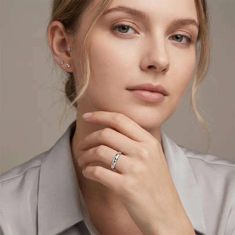 Starry Sky Eternity Ring