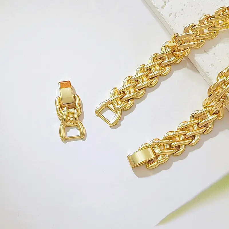 Double Row Cuban Link Bracelet
