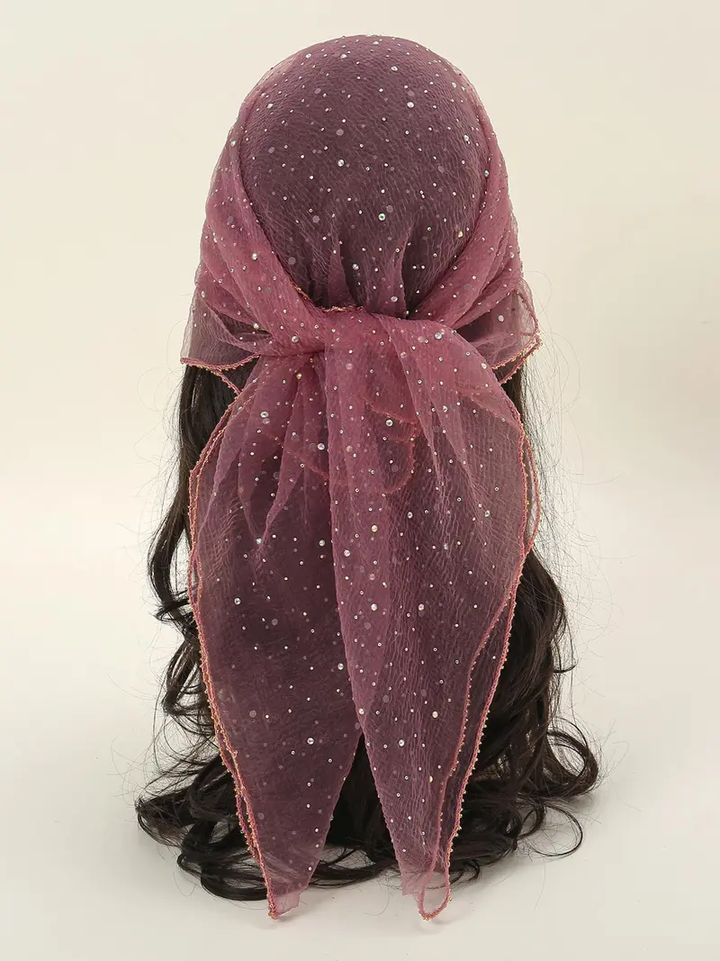 Glitter Decor Scarf