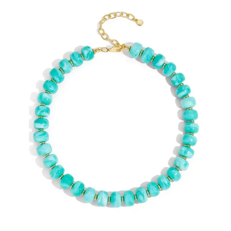 Chunky Bold Bead Necklace