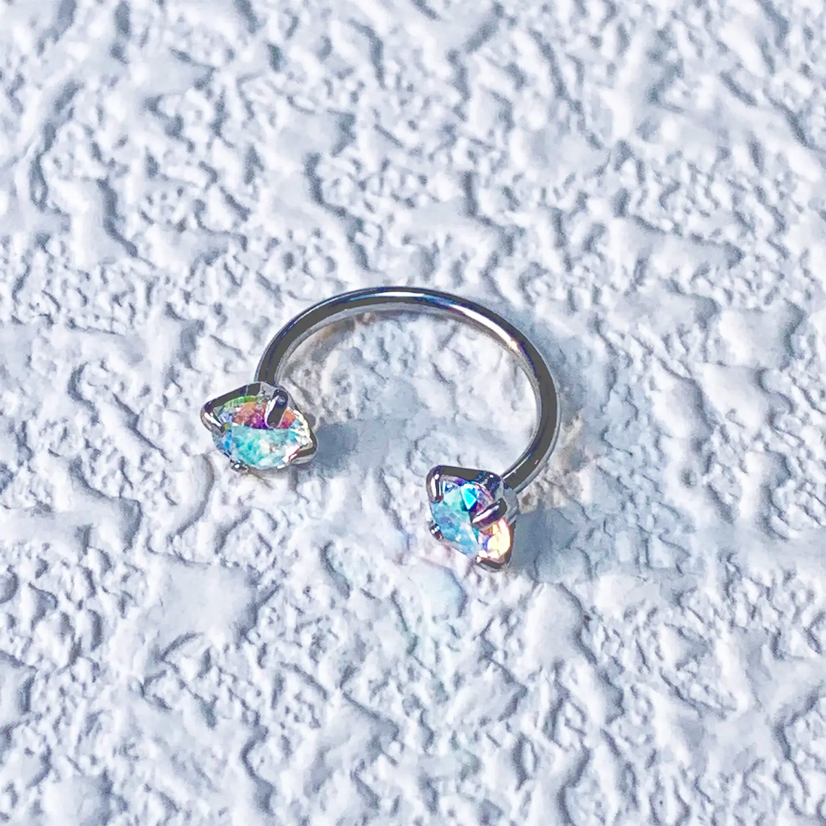 Titanium Horseshoe Nose Ring