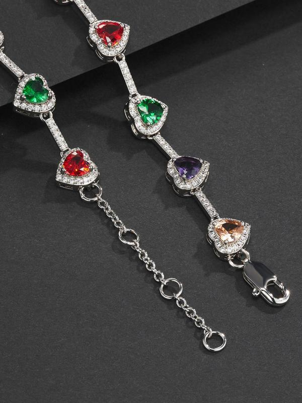 Heart Shaped Colorful Bracelet