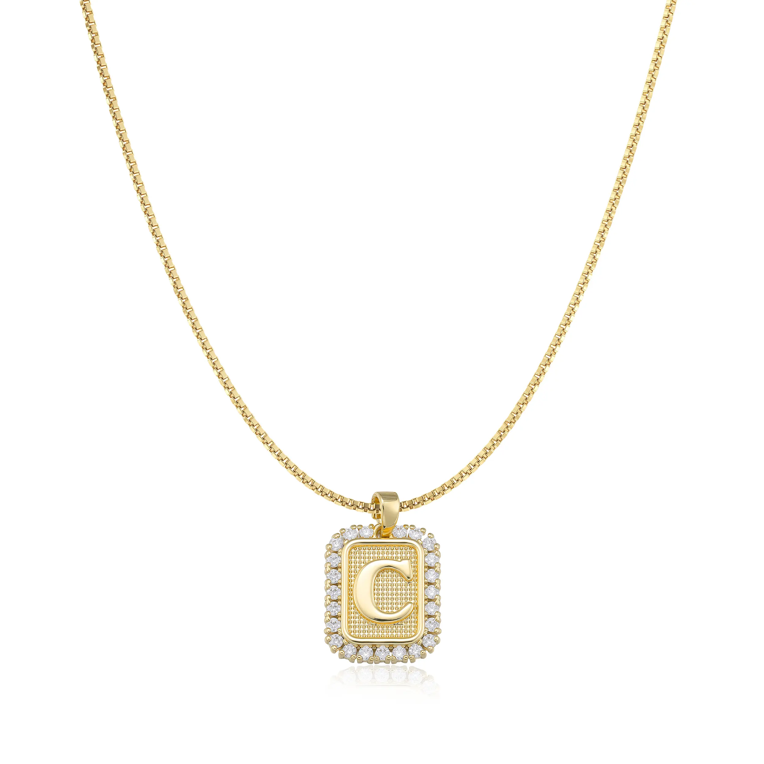 Dainty Initial Necklace