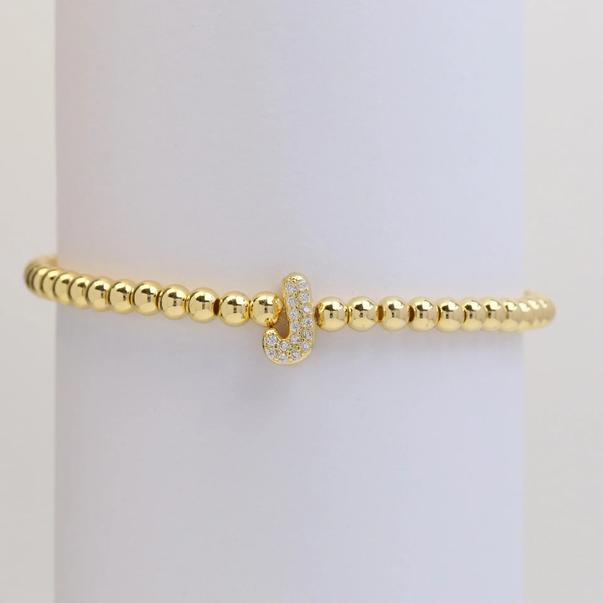 Letter Beaded Bracelet
