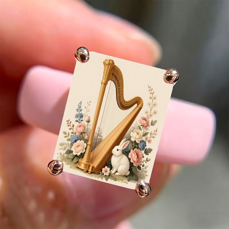 Harp Rabbit Silicone Ring