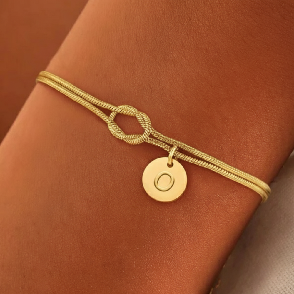 2pc Dainty Love Knot Bracelet