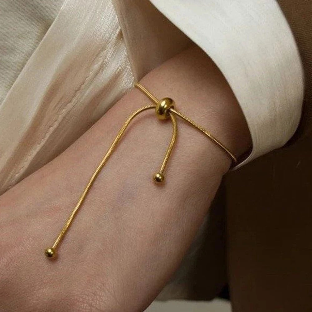 Dainty Adjustable Pull Bracelet
