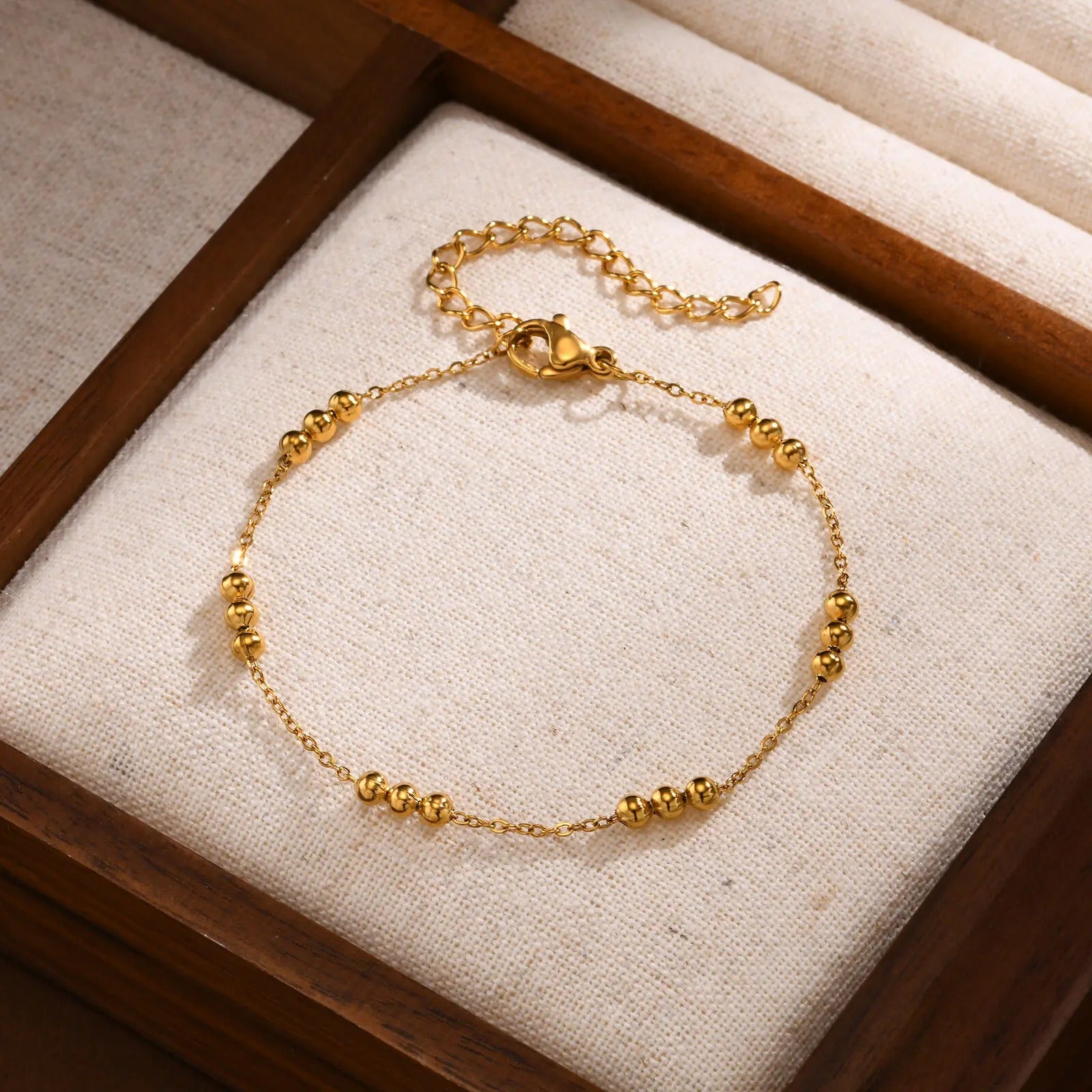 Binded Beaded Bracelet