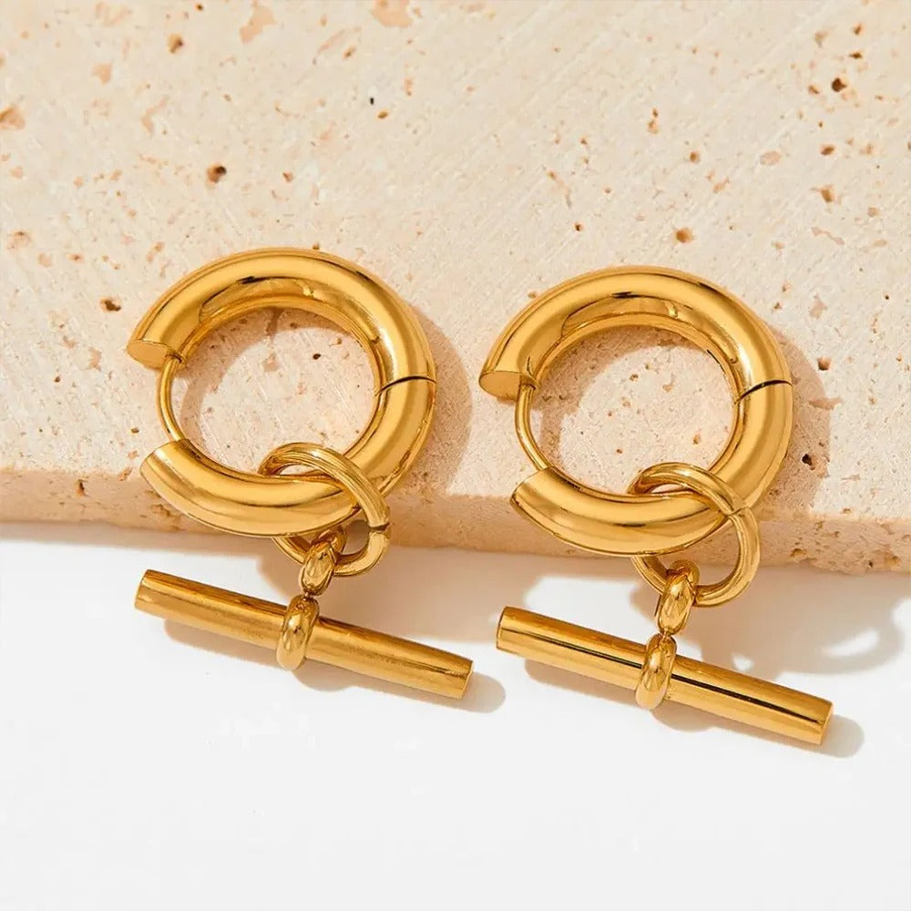 Dainty Bow Tassel Earrings