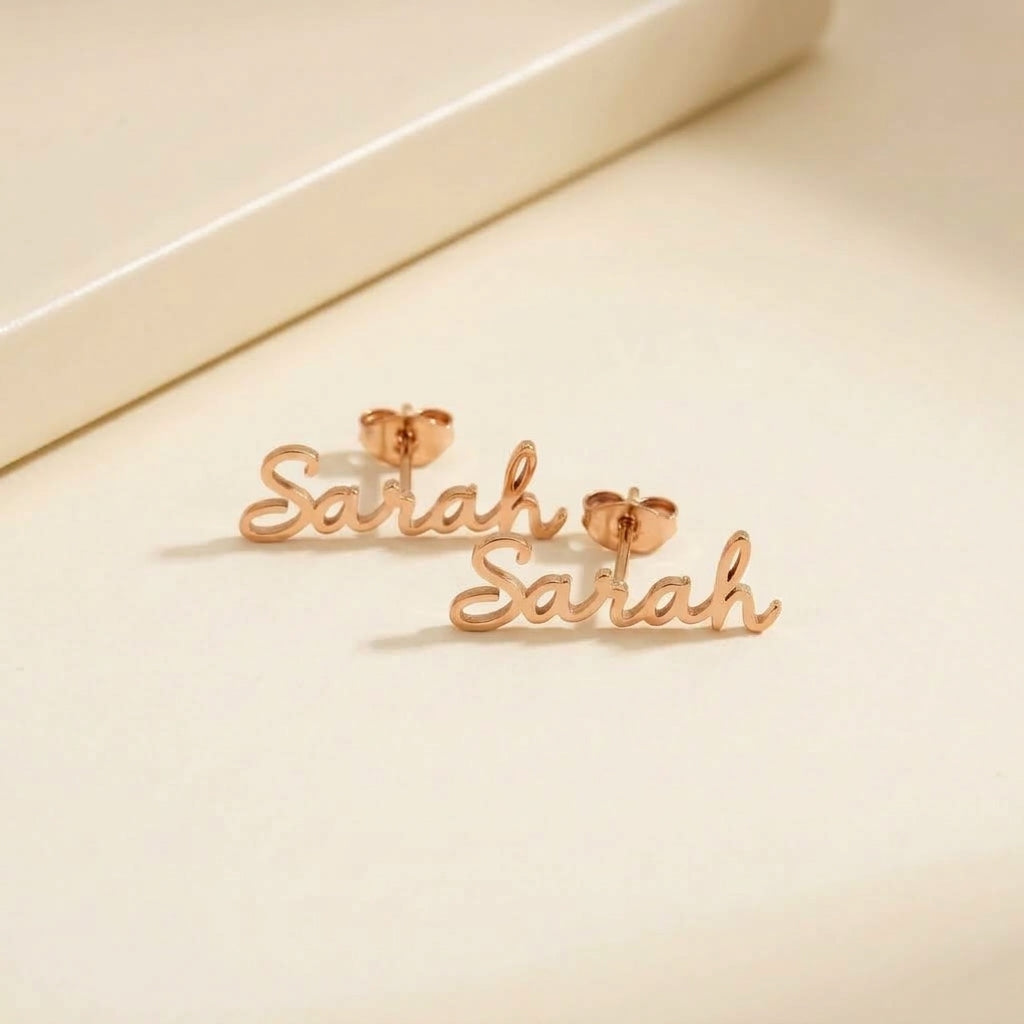 Personalized Name Earrings