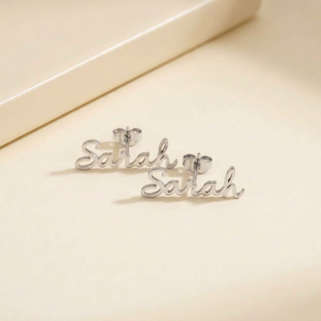 Personalized Name Earrings
