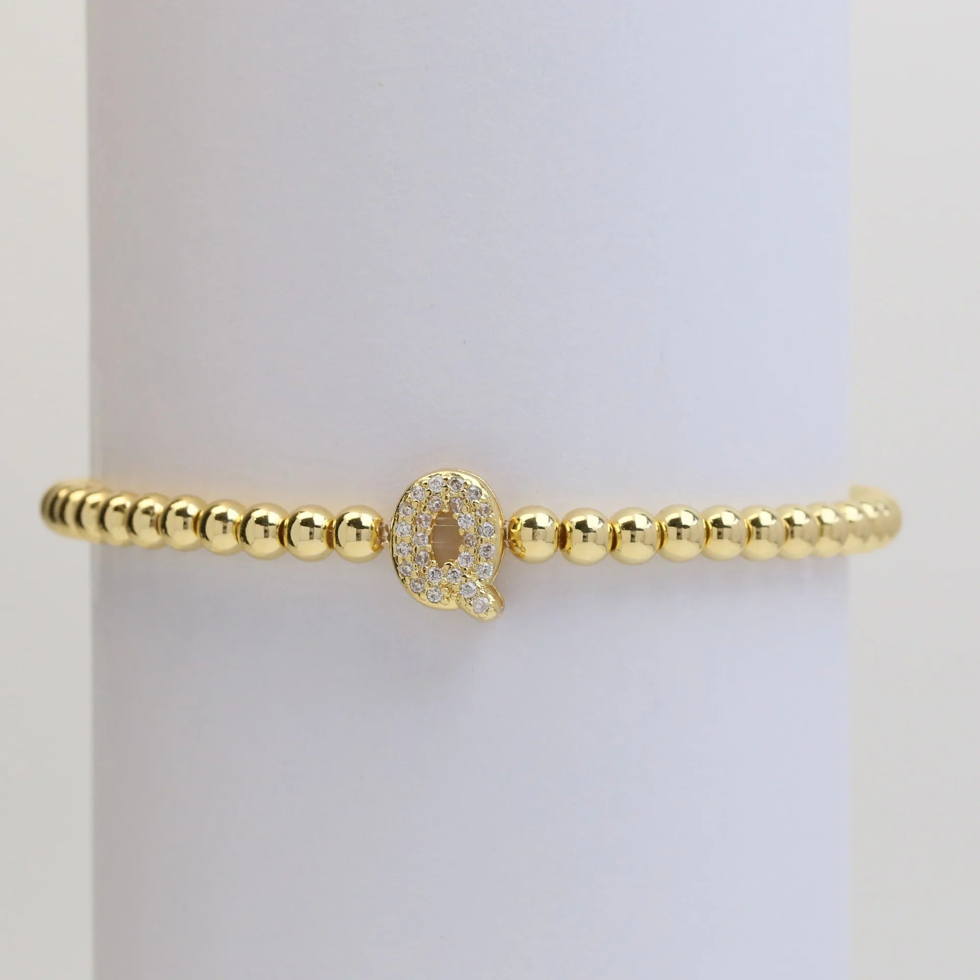 Letter Beaded Bracelet