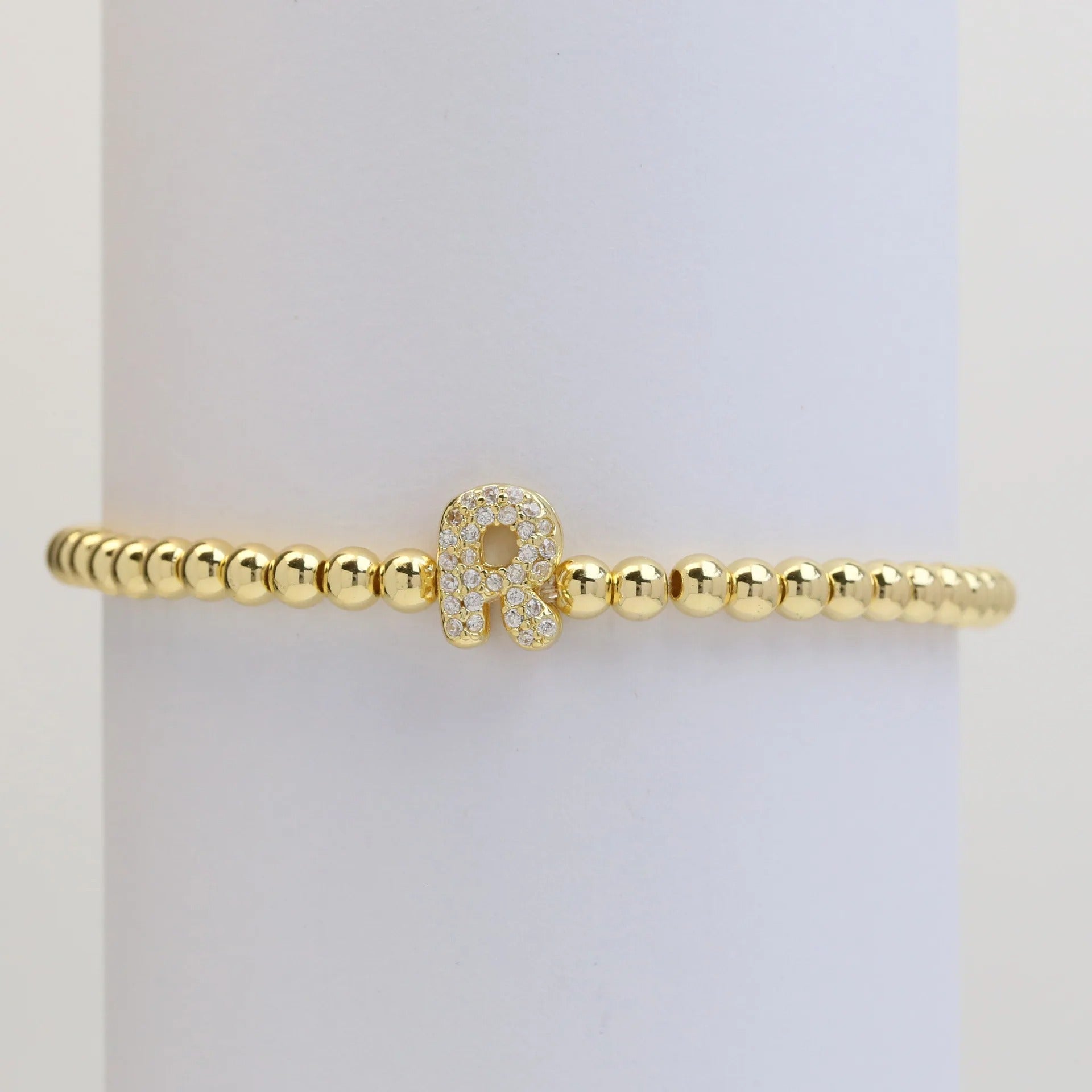 Letter Beaded Bracelet