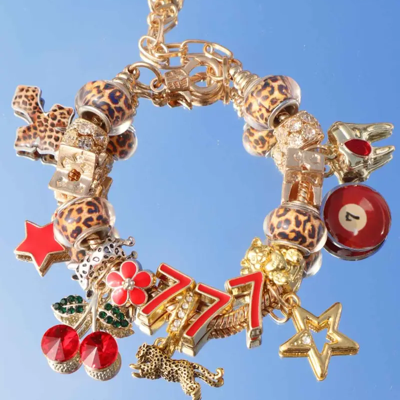 Lucky Number Charm Bracelet
