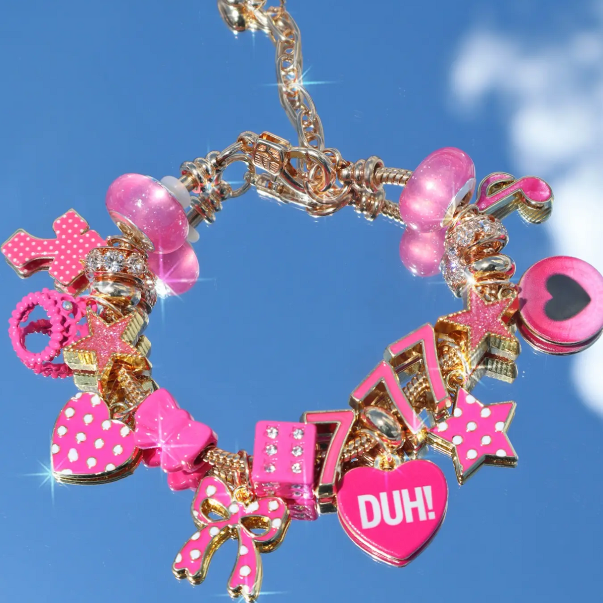 Lucky Number Charm Bracelet