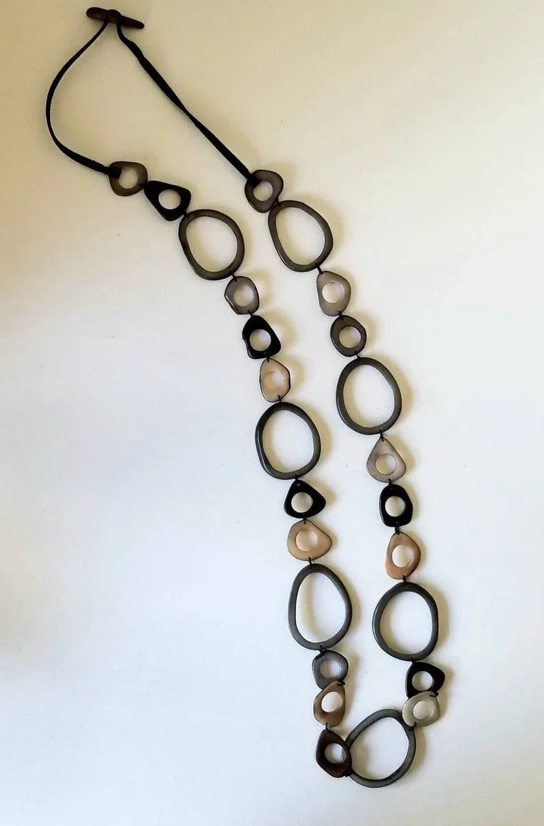 Organic Horn Link Necklace