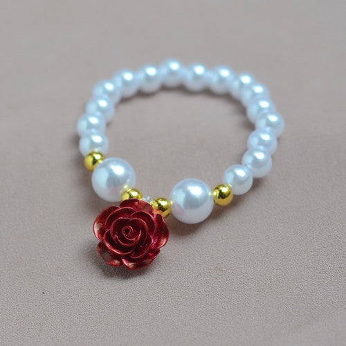 Rose Pearl Jewelry Set
