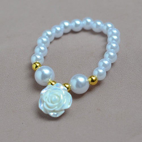 Rose Pearl Jewelry Set
