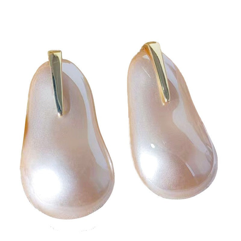 Iridescent Organic Drop Earrings