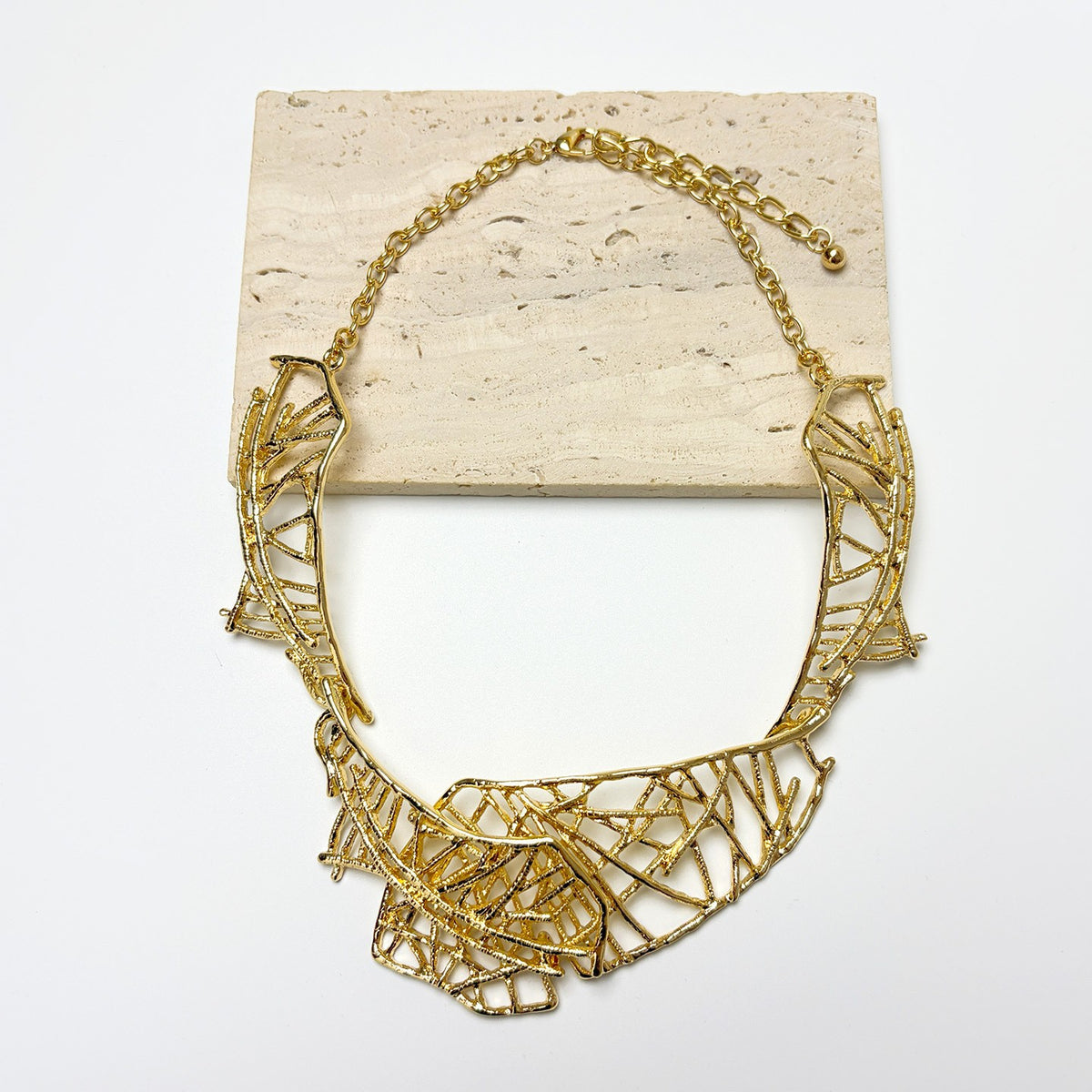 Woven Branch Collar Necklace