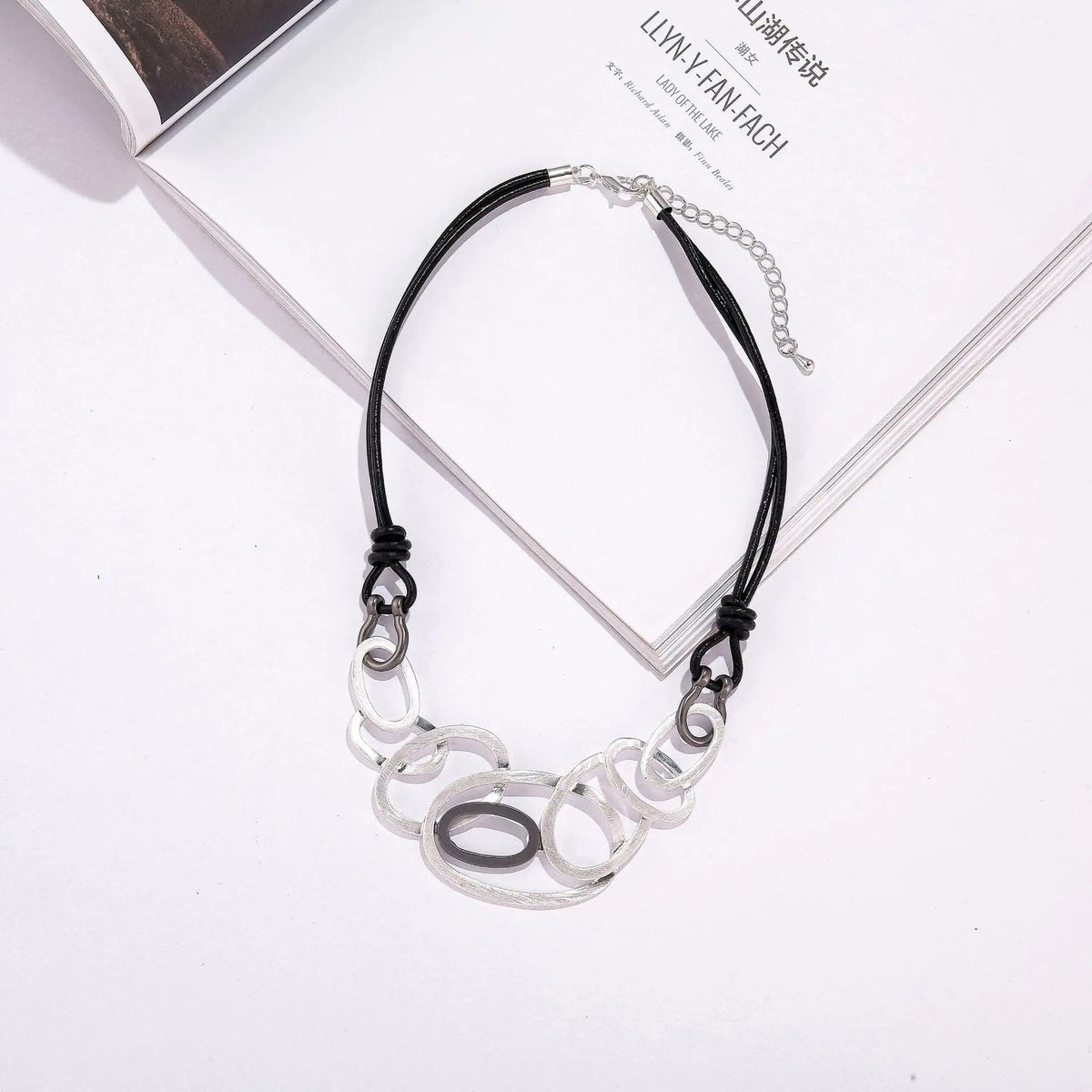 Interlocking Oval Cord Choker