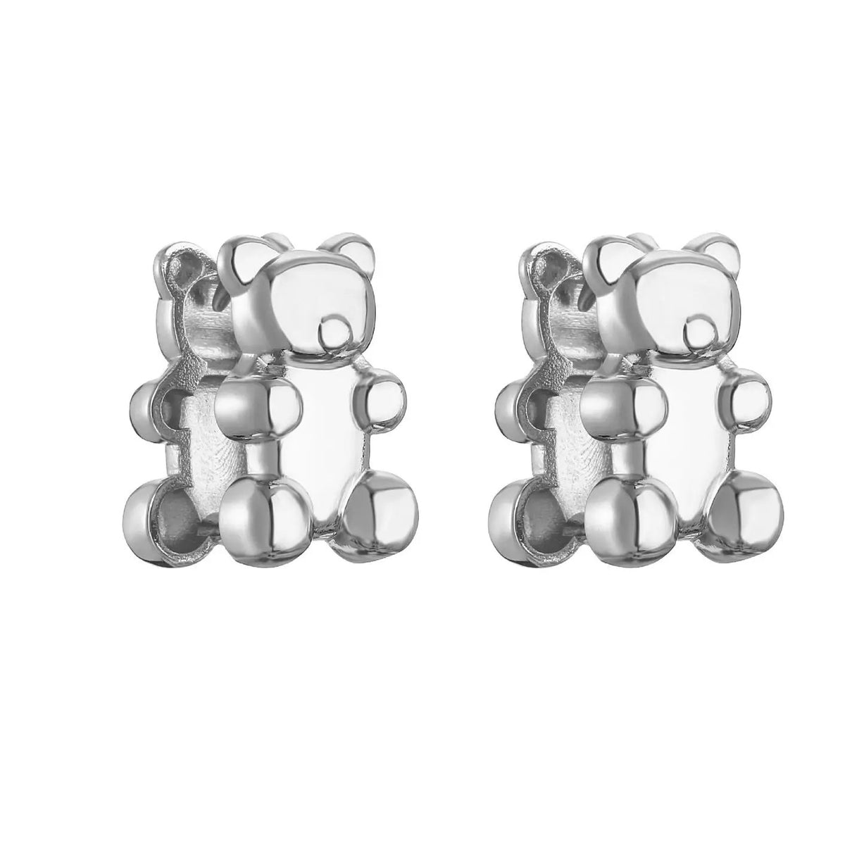 Bear Huggie Earrings