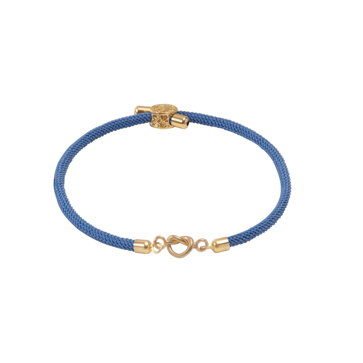 Woven Knot Heart Bracelet
