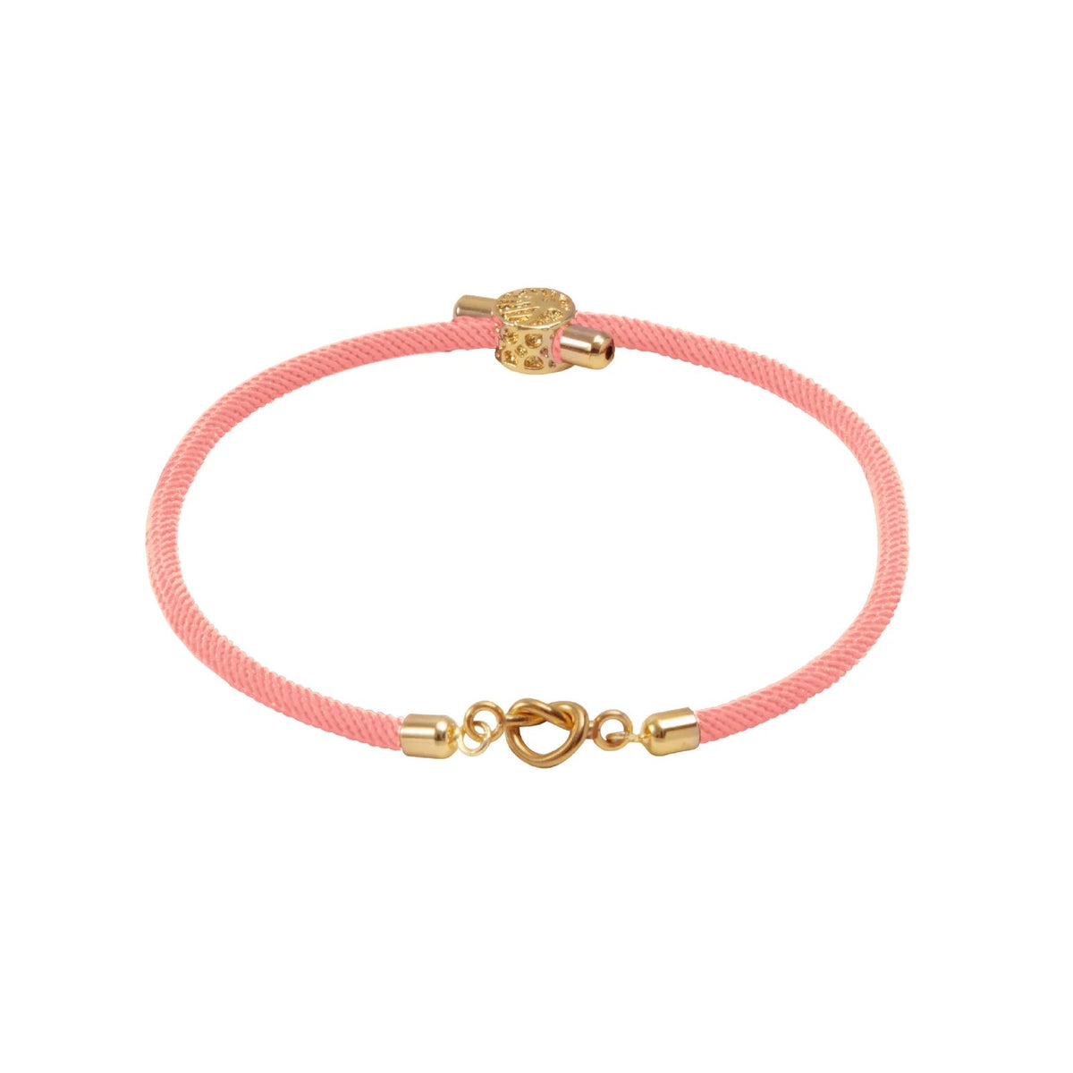 Woven Knot Heart Bracelet