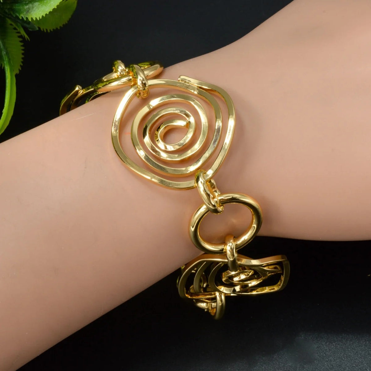 Spiral Link Jewelry Set