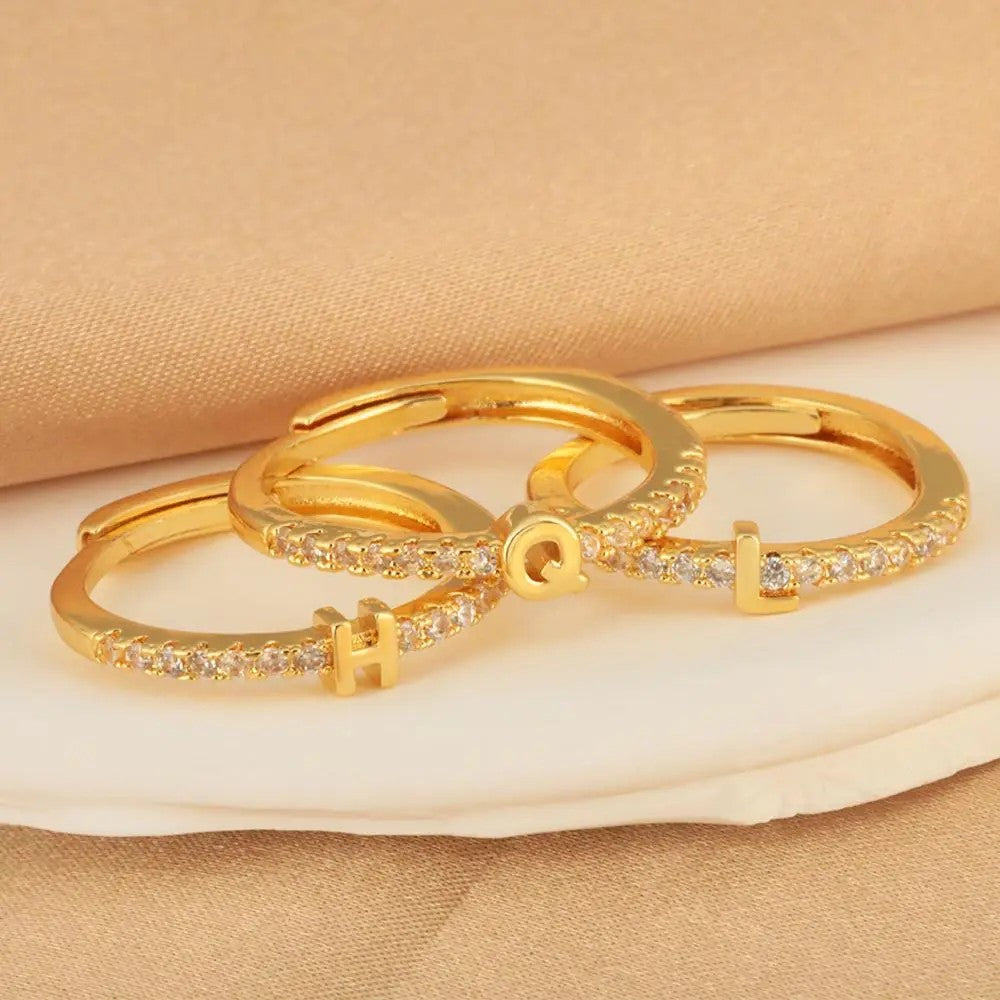 Zircon Initial Open Ring
