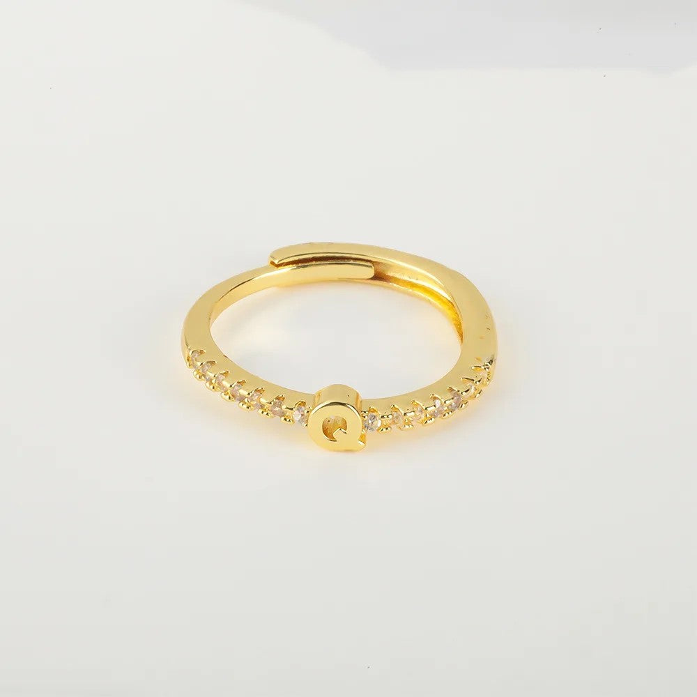 Zircon Initial Open Ring
