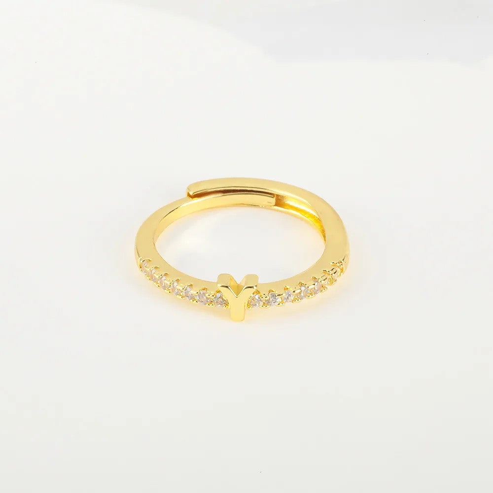 Zircon Initial Open Ring