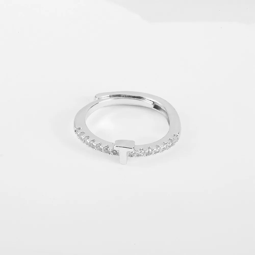 Zircon Initial Open Ring