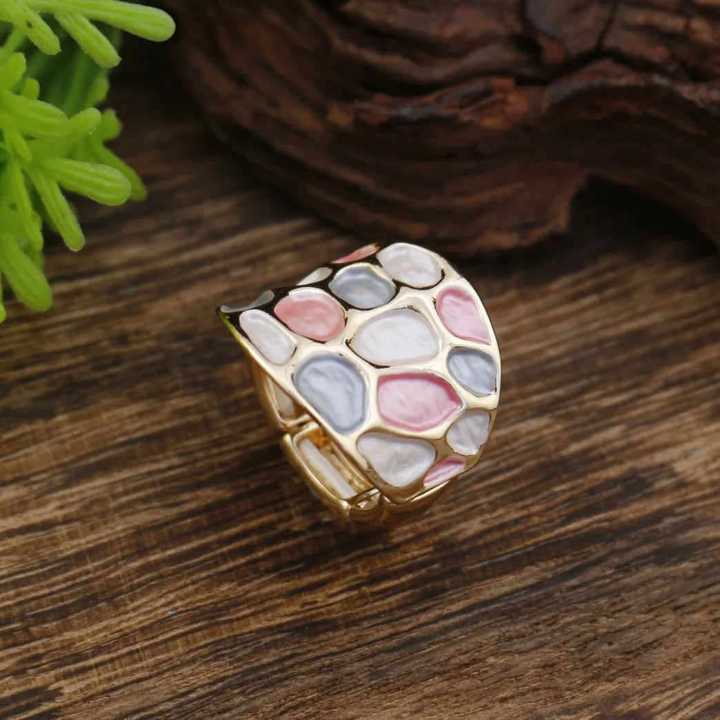 Mosaic Stone Statement Ring