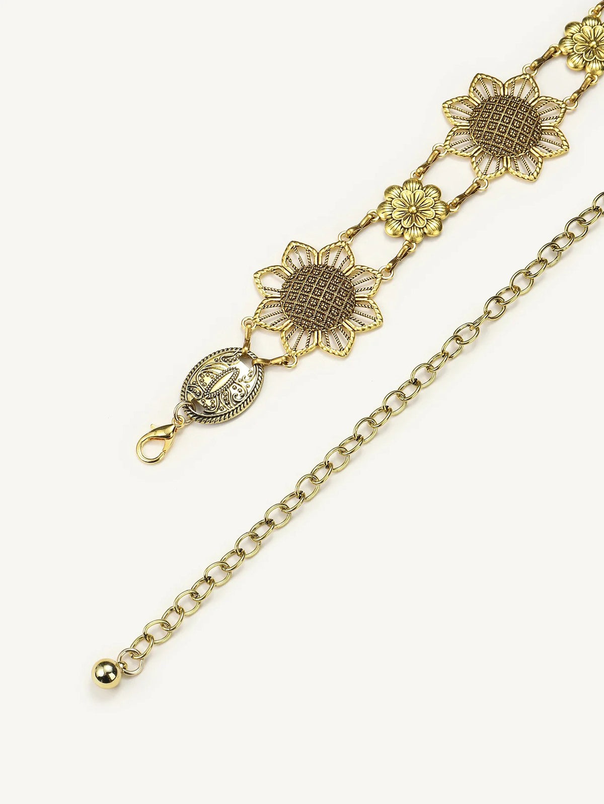 Floral Sunflower Waist Chain