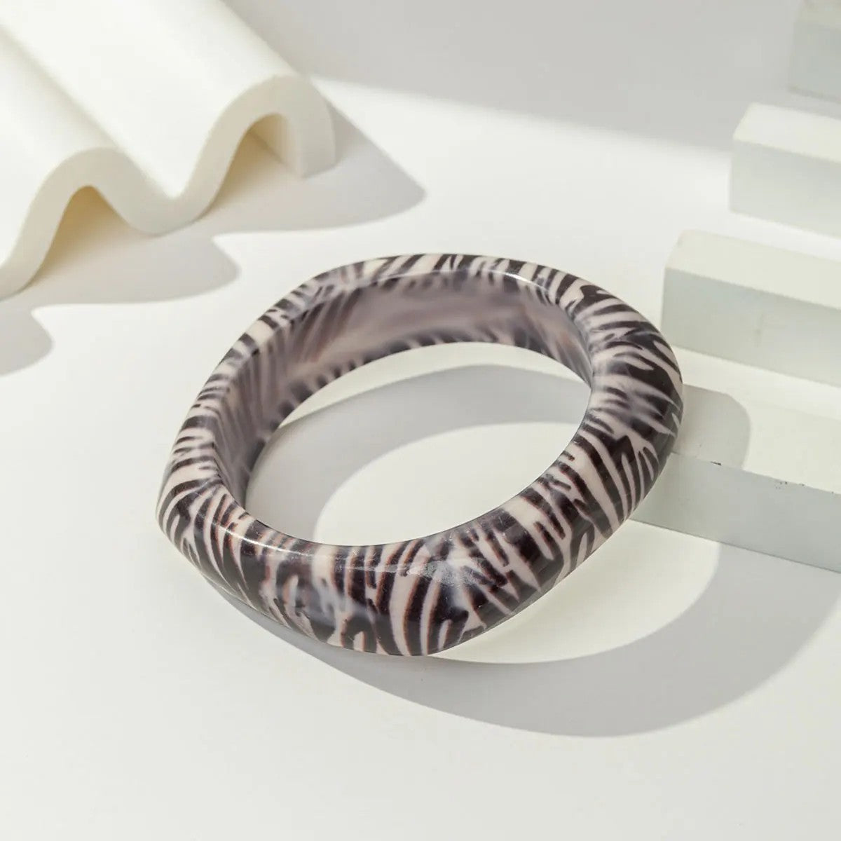 Animal Print Bangle Set