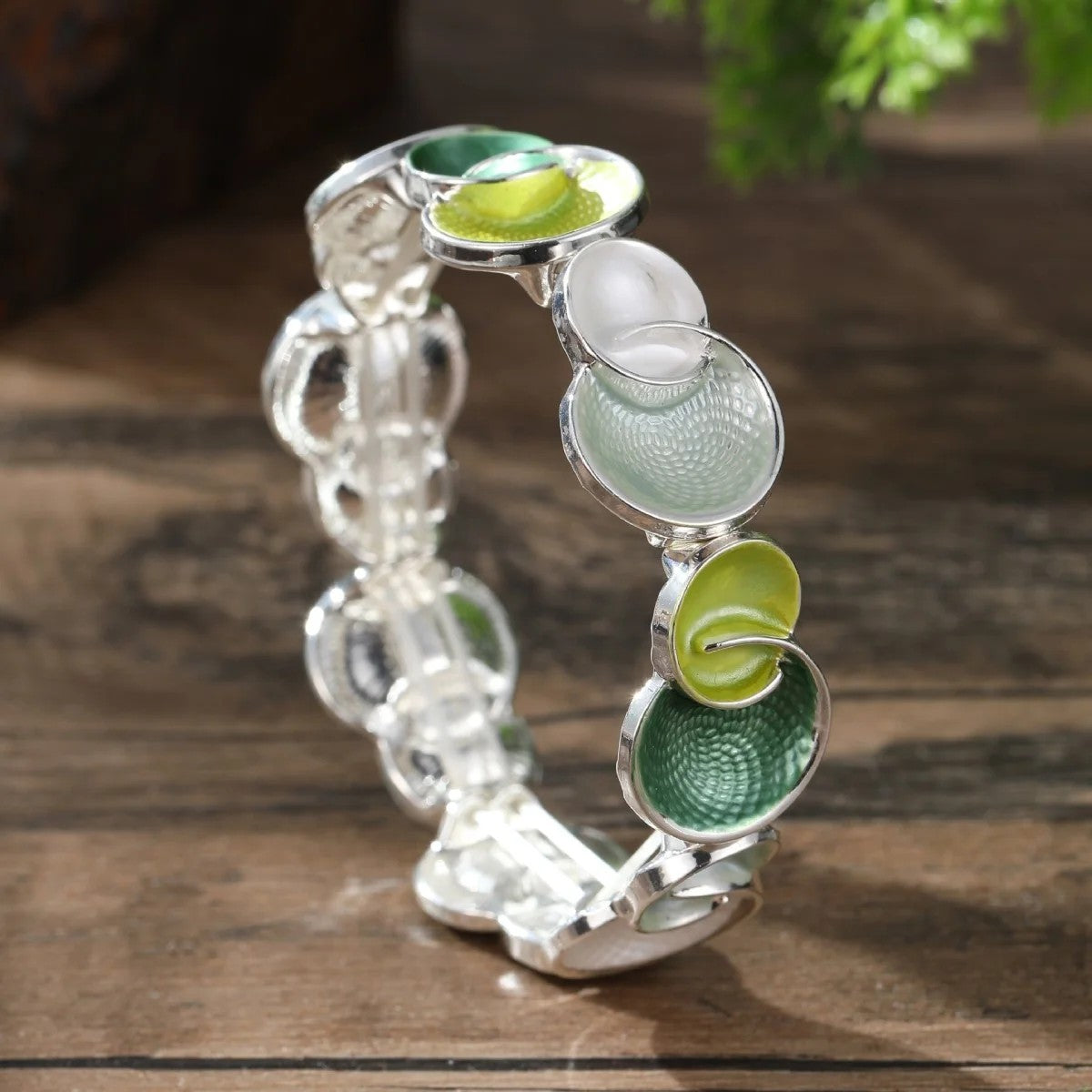 Colorful Gourd Link Bracelet