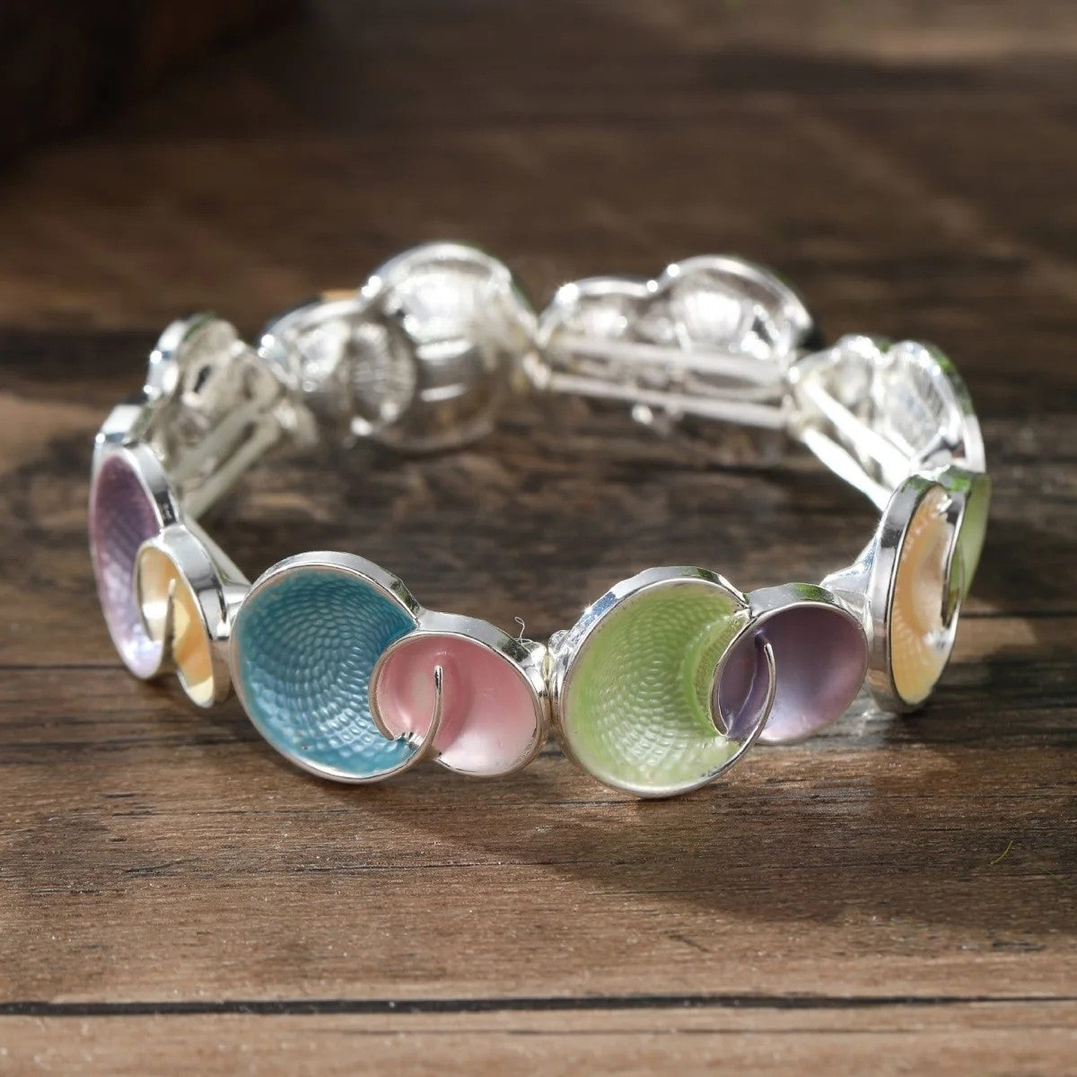 Colorful Gourd Link Bracelet