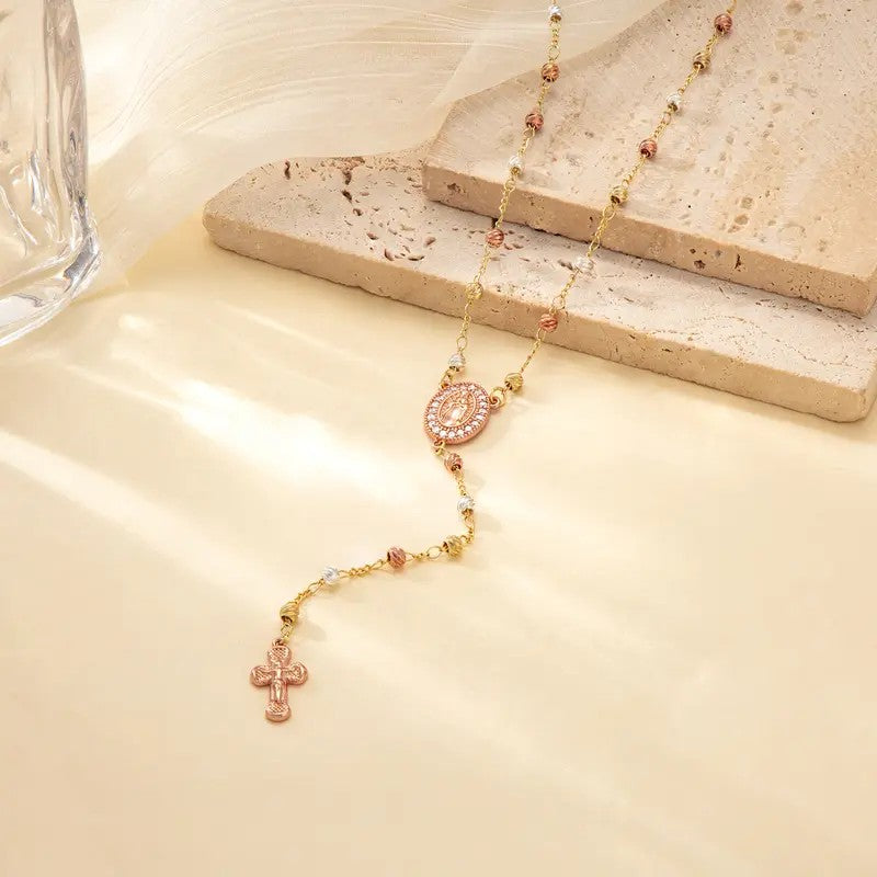 Virgin Mary Y-Pendant