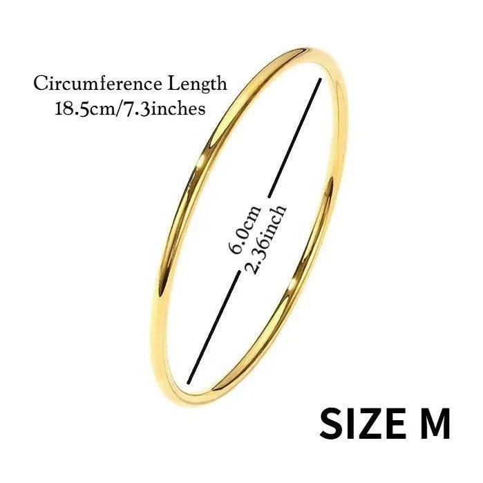 Polished Gold-Tone Cuff Bracelet