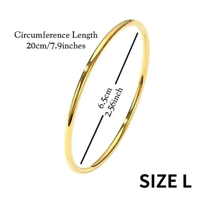 Polished Gold-Tone Cuff Bracelet