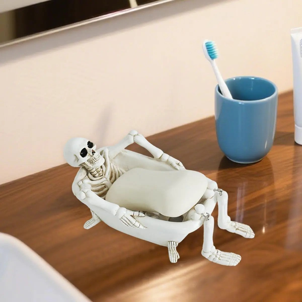 Skeleton Bathtub Planter